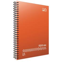 Gıpta Fresco Spiralli Plastik Kapak Defter A4 60 YP Çizgili -4930